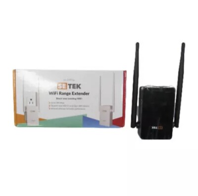 SETEK Superboost WiFi Range Extender Signal Booster for Home with extra Ethernet