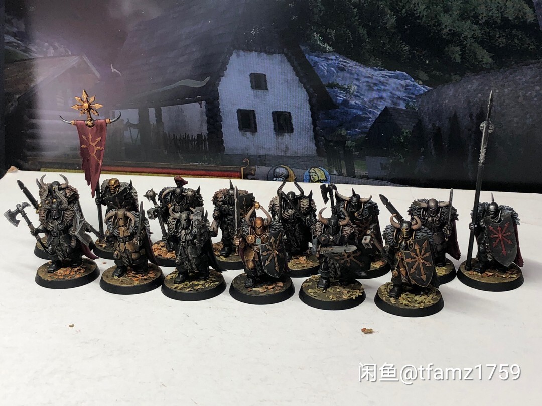 Warhammer AOS Warriors Of Chaos Regiment Chaos Slaves to Darkness