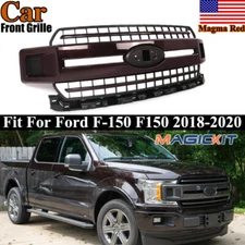 Fit For 2018 2019 2020 Ford F-150 F150 XLT Magma Red Front Grille Grill Assembly