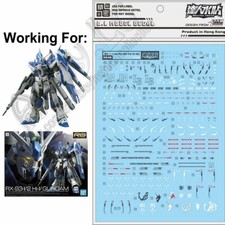 for RG 1/144 Hi-Nu v D.L Model Master Water Slide pre-cut Decal Sticker RX-93- 2