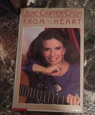 June Carter Cash  hand signed 1st edition book 