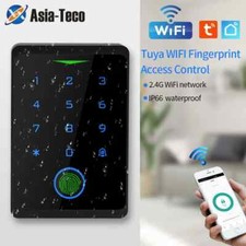Door Lock Waterproof Keyless WIFI Access Control Standalone Keypad Fingerprint