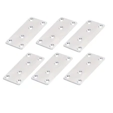 6 Pcs Thickened Stainless Steel Right-Angle Corner Code Furniture Hardware Fi...