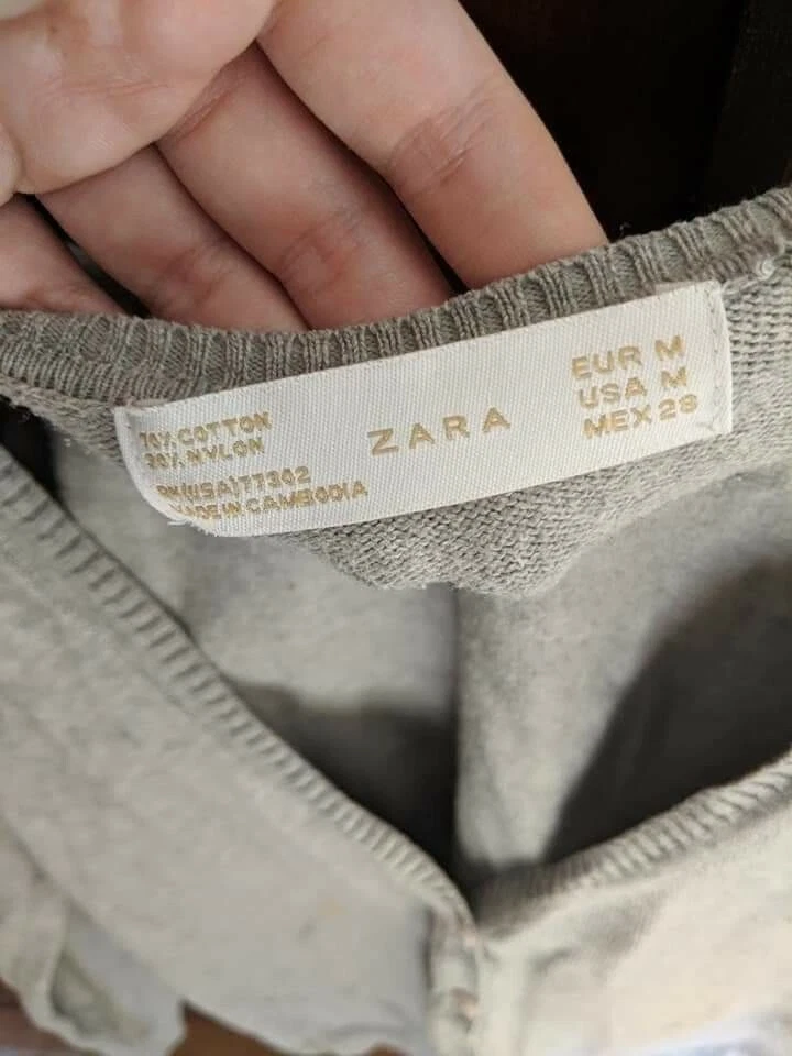 Cardigan Gris - Imagen 2 de 2