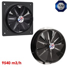 Axial Industrie Ventilator Gebläse Lüfter für Zuluft Abluft Wand Fenster 230 v