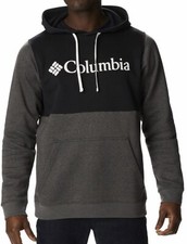 NWT Columbia Trek Colorblock Hoodie Grey  Black Men  s Size Small - AM3526-014