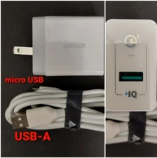 Anker PowerPort+ 1 Port Quick Charge Qualcomm 3.0 USB Wall Charger A2013 white