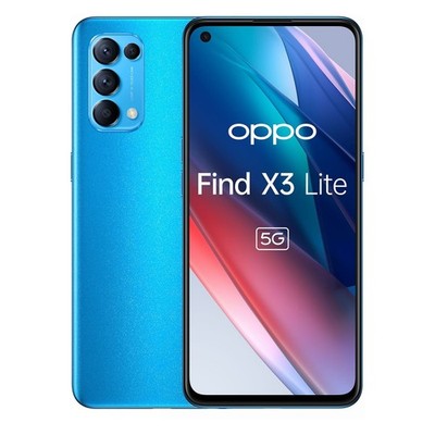 Oppo Find X3 Lite 5G Dual-SIM 128GB Astral Blue Android Smartphone