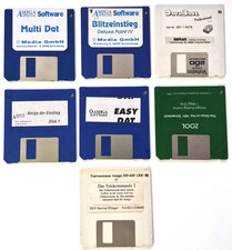    *** 7x Original Commodore Amiga Disketten ...