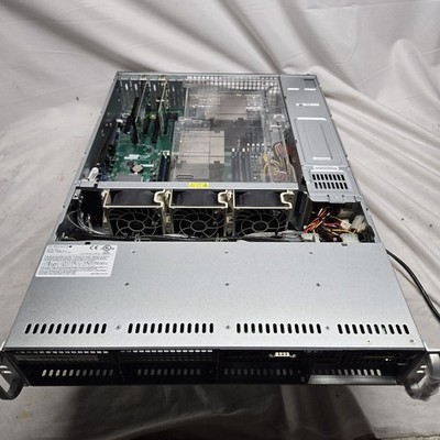 Supermicro 2U server 825-7 8 drive bays Intel Xeon E5504 2GHz HW RAID