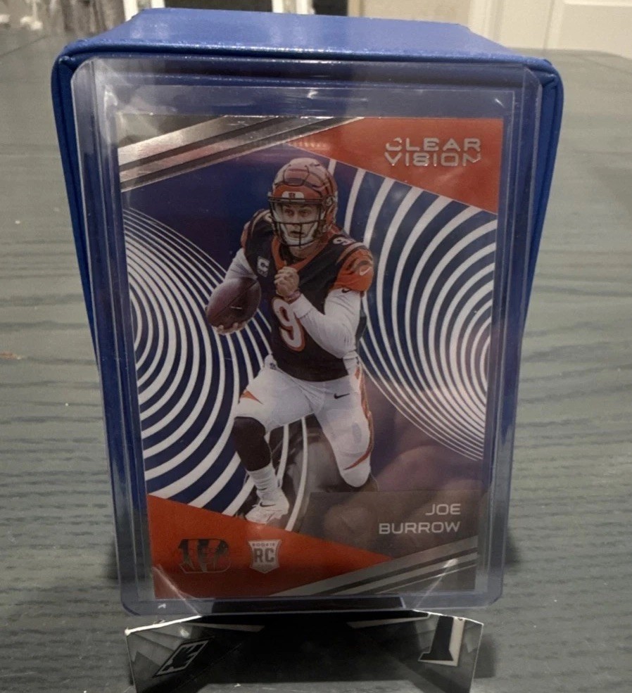 2020 Panini Chronicles - Clear Vision Rookies Joe Burrow #CV-1 (RC)