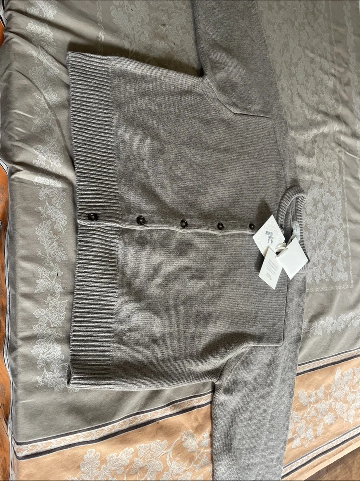 Suéter Loulou Studio Aidar XL. Nuevo. , Gris ceniza Foto 2 de 3