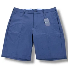 NWT Peter Millar Surge Performance Golf Shorts Mens Size 34 Navy - $128