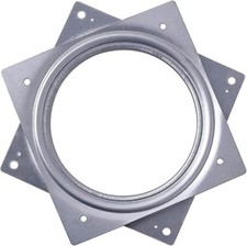 Lazy Susan Turntable 200-lb Steel Ball Bearing Rotating Tray 3 Inch, Silver