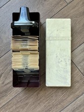 Sawyer's View-Master Storage Box and Viewer with 31 Reels Vintage 1950s