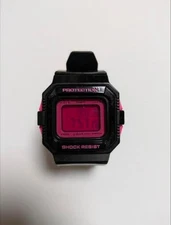Casio G-Shock Mini Pink Digital Watch GMN-550 Used, Size Adequate for Ladies &