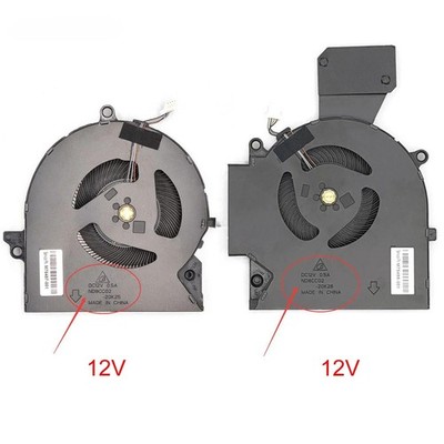 New Original CPU / GPU Cooling Fan For HP OMEN 16-B 16-C M75487-001 12V version