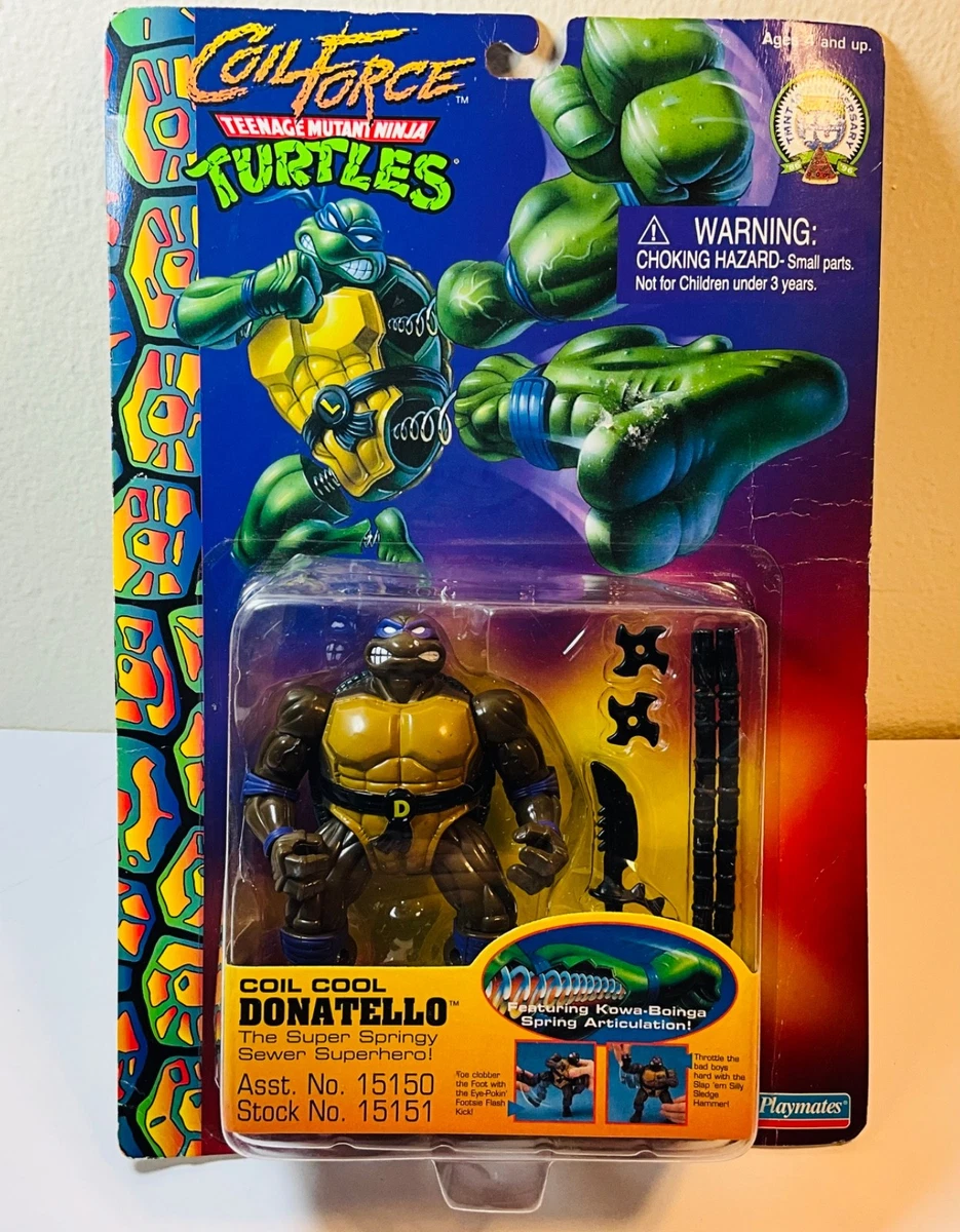 ニンジャタートルズ　Coil Cool Donatello Complete Teenage Mutant Ninja Turtles (TMNT)® Original Toyline