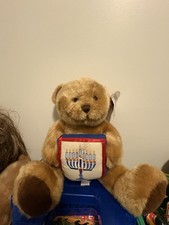 Hanukah bear, Glitzy Vintage