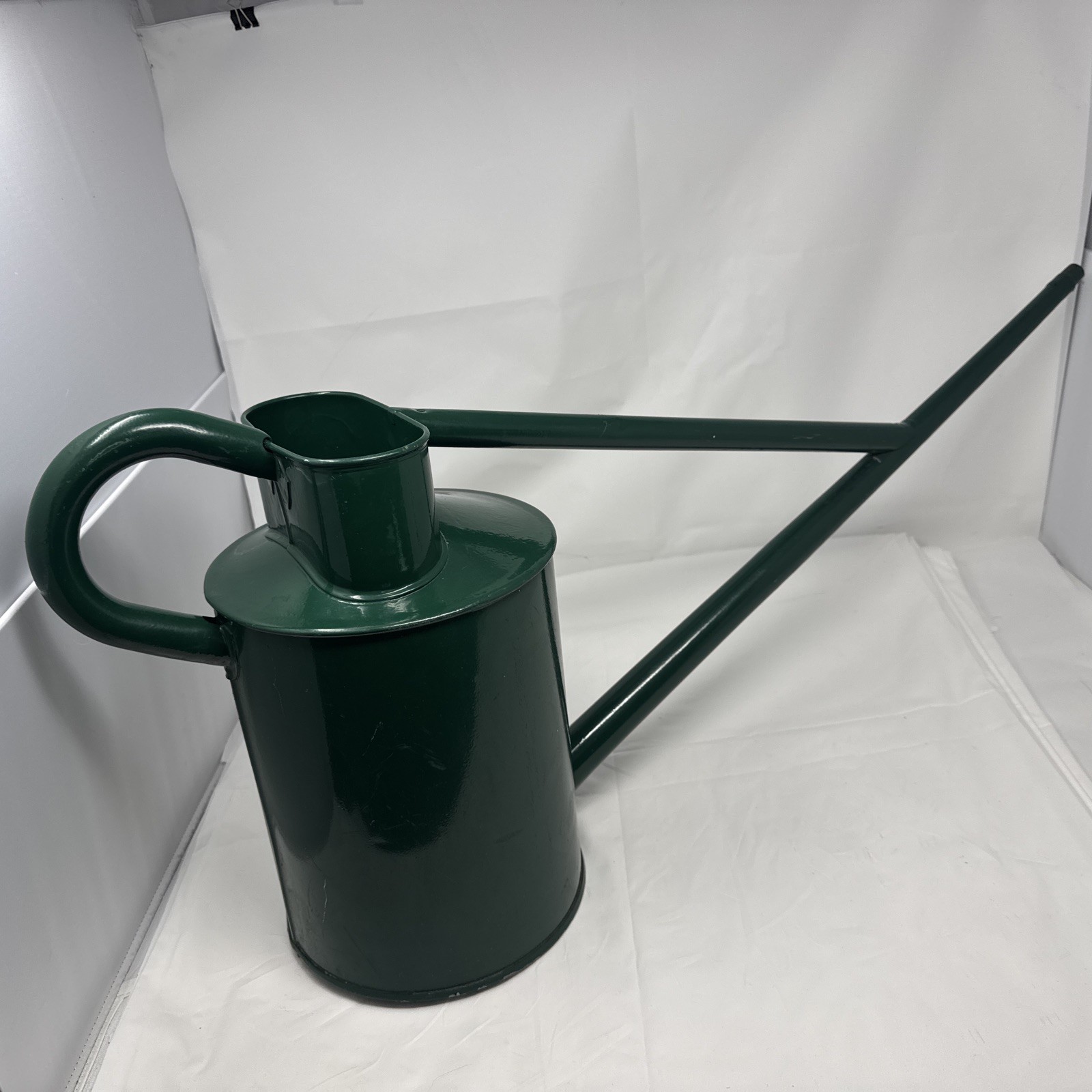 Watering Can Long Reach Haws Elliott Green Galvanized Mcm Vtg Cottagecore Farm