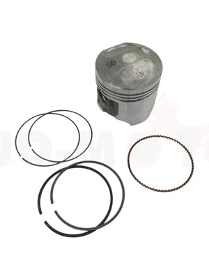 Piston + bagues de piston Honda XL 125 Varadero VT 125 Shadow +0,50 cylindre ... - Photo 1/4