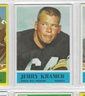 1964 PHILADELPHIA ADD JERRY KRAMER CARD (PACKERS) #76