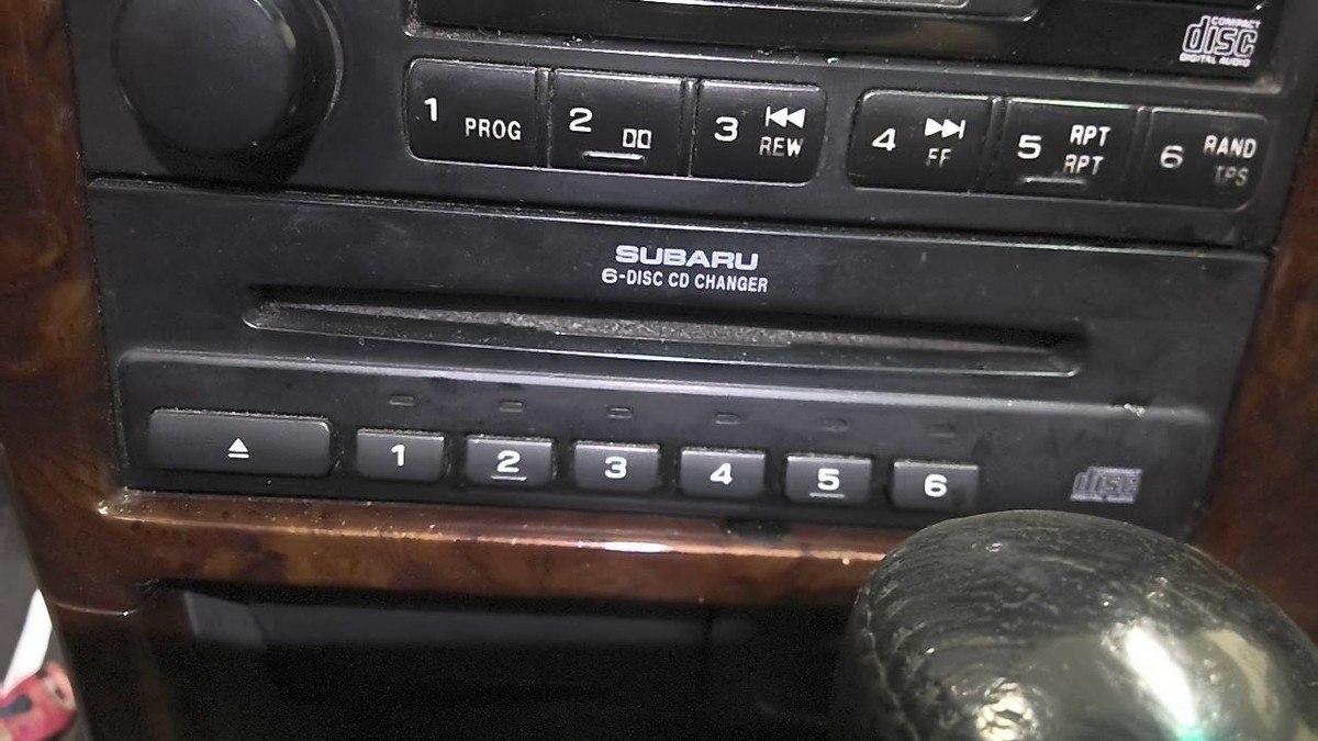 Audio Radio CD Changer 6 Disc 1 Din In Dash Fits 00-04 LEGACY