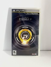 DJ Max Portable 3 Sony Playstation PSP with Case and Manual
