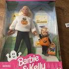 1996 Happy Halloween Barbie & Kelly Gift Set Mattel 17238 NIB Vintage