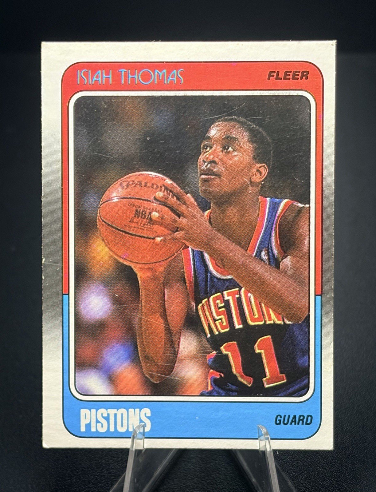 1988-89 Fleer #45 Isiah Thomas Detroit Pistons