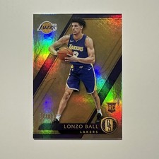 2017-18 Panini Chronicles Gold Standard /99 Lonzo Ball #151 Rookie RC Lakers