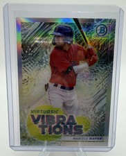 2022 Bowman Chrome Virtuosic Vibrations  Refractor Marcelo Mayer #VV-1 Red Sox