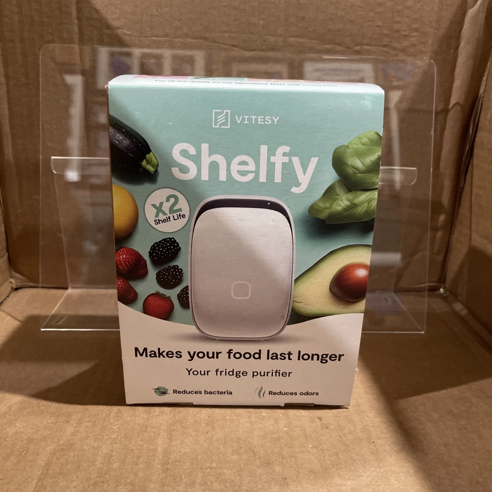 Vitesy SHELFY Smart Refrigerator X2 Shelf Life, Lightly Used (White)
Opens in a new window or tab