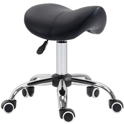 Kosmetik Hocker 360° drehbar höhenverstellbar Salon Massage Spa Stuhl hydraulisch R