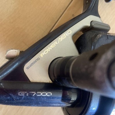 SHIMANO POWER AERO GT 7000 リール 3個セット Shimano Power Aero GT 7000 Reel Set — 10-20lb Line Capacity