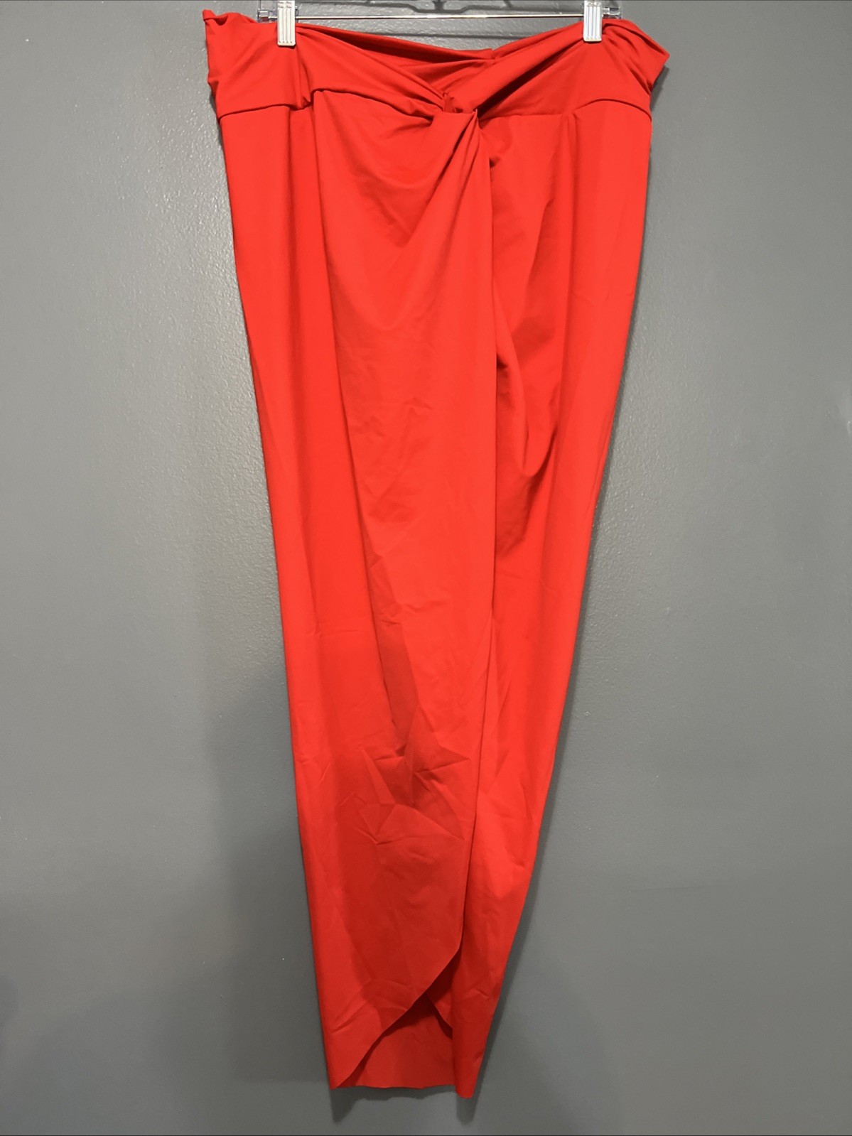 Skims Recycled Swim Sarong Skirt Size 2X Ruby