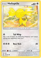 Helioptile SM - Cosmic Eclipse 179/236 NM Pokemon