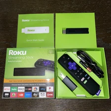 BRAND NEW Roku Streaming Stick (6th Generation) 3800R - Black HD with remote