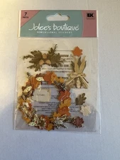 Jolee's Boutique Thanksgiving Stickers - Autumn - New In Package