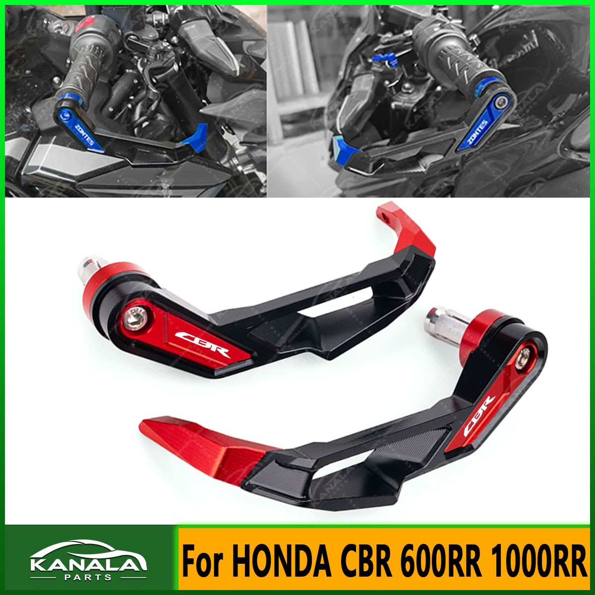 CNC Brake Clutch Levers Guard Protector Handguard For HONDA CBR 600RR 1000RR