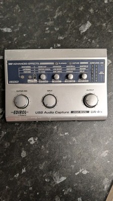 Roland Edirol UA-4FX USB Audio/Midi Interface. 24bit/96khz. Getestet, funktionsfähig.