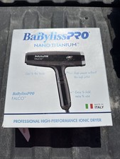 Babyliss Pro Nano Titanium Italian High-Speed Falco Dryer I Black