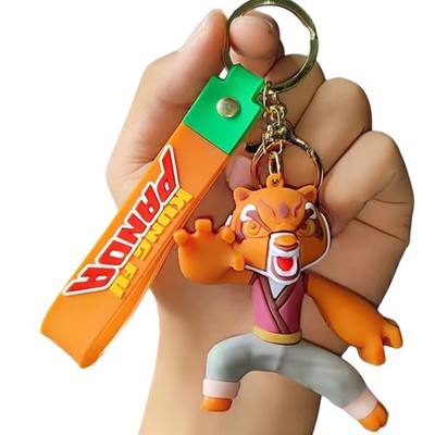 Get the Ultimate Kung Fu Panda Tigress Keychain Charm for Your Backpack 