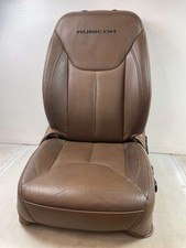 Jeep Wrangler Jk Oem 2 Door Driver Side Tan Leather Front Seat 2011-2017 107817