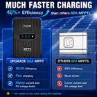 60A 12V/24V Auto DC Input MPPT Solar Charge Controller Regulator OELD Display — photo 9