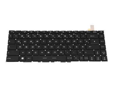 MSI GP66 Vector 12UH/12UHS (MS-1544) original Tastatur DE (deutsch) schwarz mit 