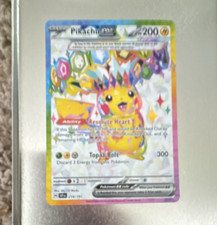 Pikachu ex 219/191 Sv08 Surging Sparks Ultra Rare Full Art Holo English 200HP