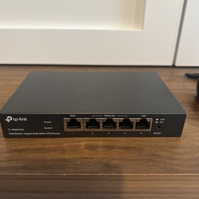 TP-Link TL-R600VPN Safestream Gigabit Multi-Wan VPN Router FREE S/H