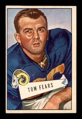 1952 Bowman Large #13 Tom Fears   EX+ X3400659