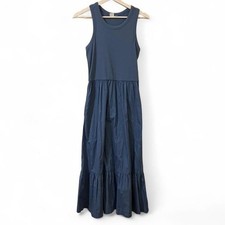 Gap - Blue Tiered Cotton - Maxi Dress - Size Small - Breezy, Summer Cottagecore